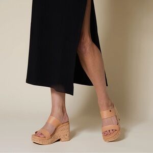 Reef Women's Natural Neutral Sunset Ibiza Chunky Wedge Sandal